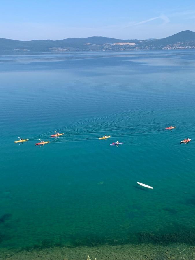 La Casa Sul Lago Anguillara Sabazia Exteriér fotografie